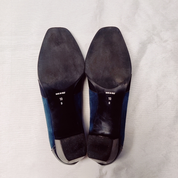 ROBERTO CAPUCCI Blue Heels Size 10 Made in Italy - Picture 8 of 17